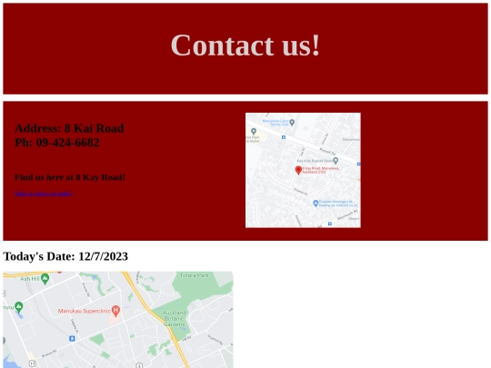 contactus screenshot