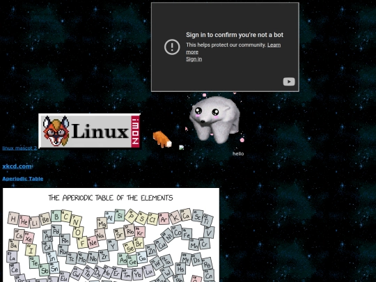 test screenshot
