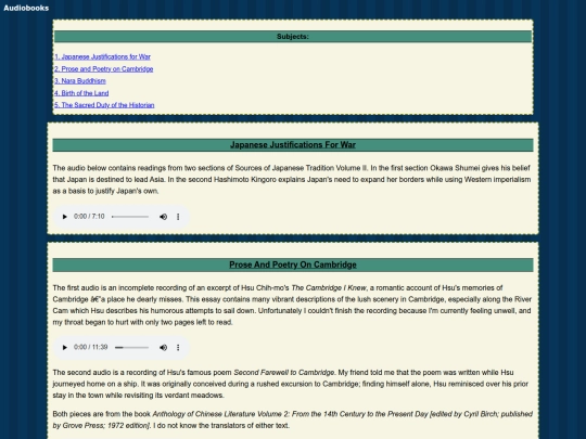 audiobooks screenshot
