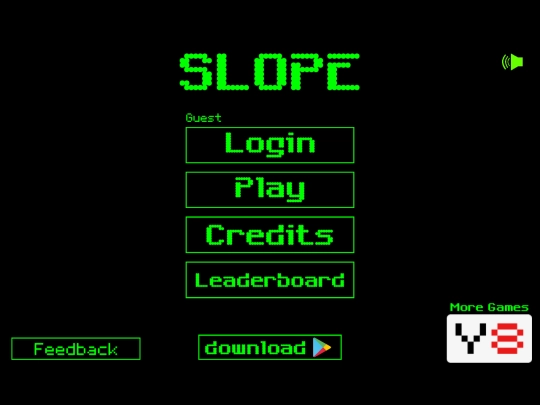 game/slope.embed screenshot