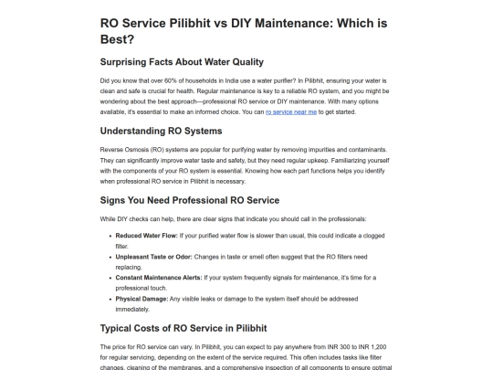 ro-service-pilibhit-vs-diy-maintenance-which-is-be-202608090313 screenshot