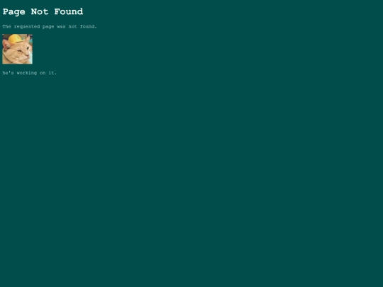 not_found screenshot