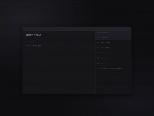 blog screenshot