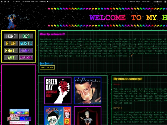 HTML/ABOUT screenshot