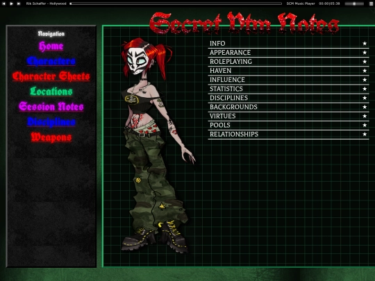 VTM_LABN/CHARACTERS_TEMPLATE screenshot