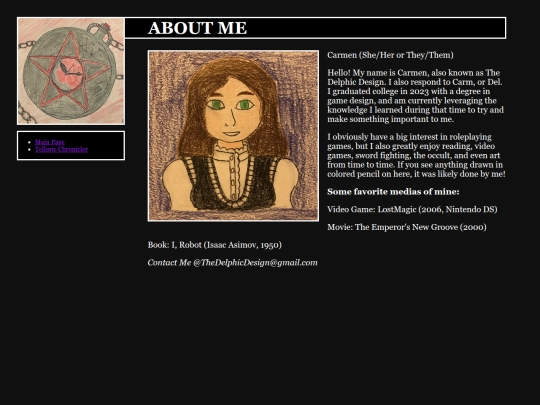 MePages/AboutMe screenshot