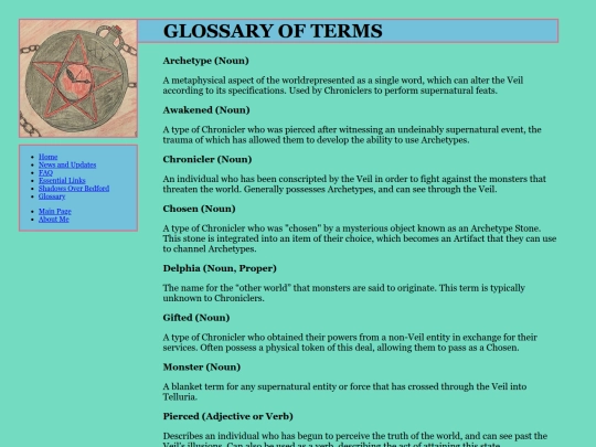 TCPages/TCGlossary screenshot