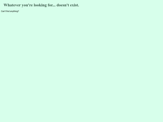 not_found screenshot