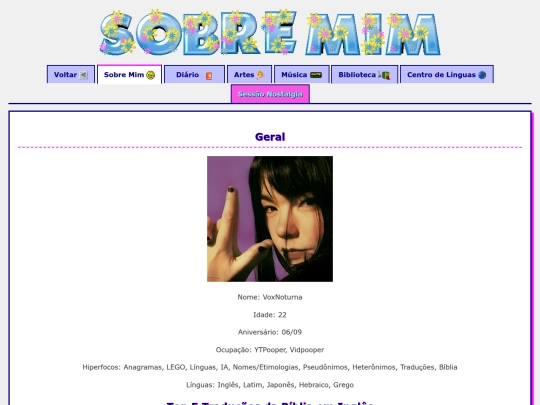 sobremim screenshot