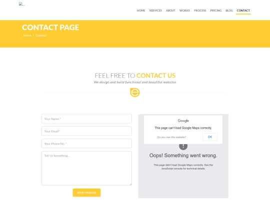 contact screenshot