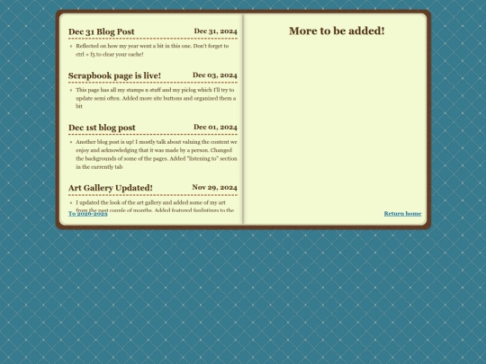 site-stuff/site-log-page2 screenshot