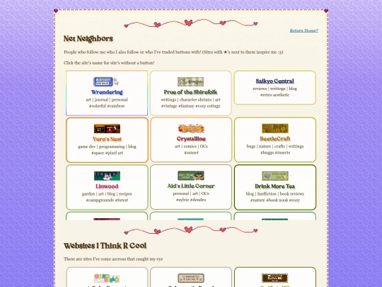 site-stuff/website-links screenshot