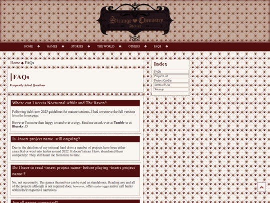 faqs/faqs screenshot
