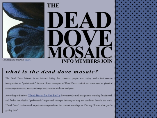 dead-dove-mosaic screenshot
