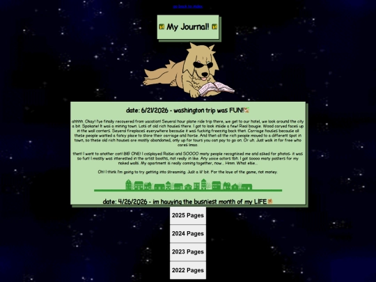journal/journal screenshot