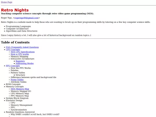index screenshot