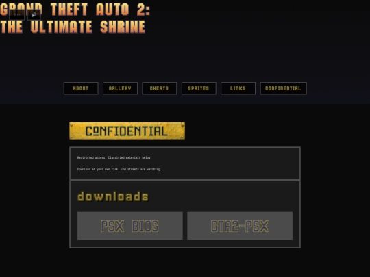 confidential screenshot