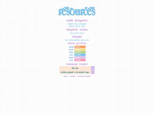 resources screenshot