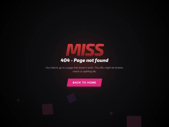 not_found screenshot