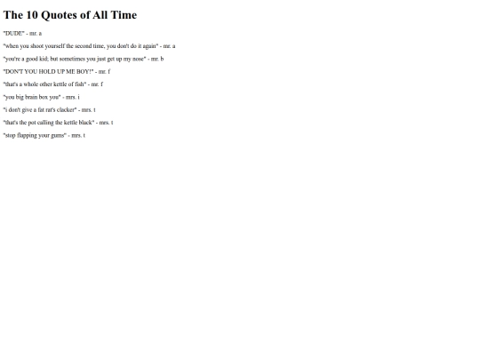 projects/quotes screenshot