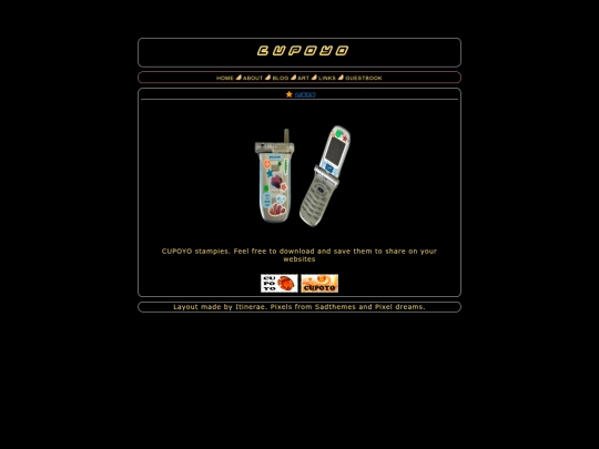 links screenshot