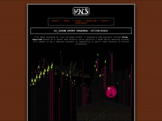 blog screenshot