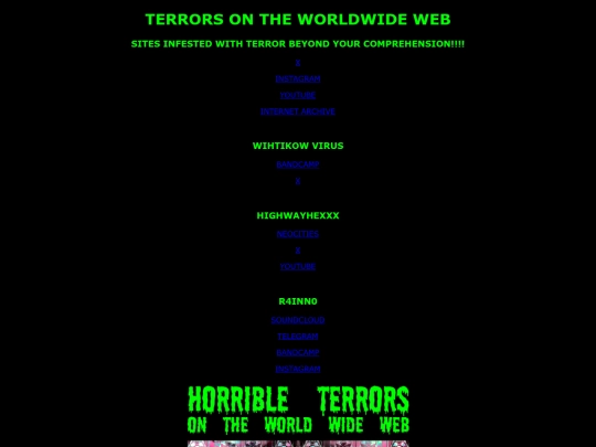 terrorsontheweb screenshot
