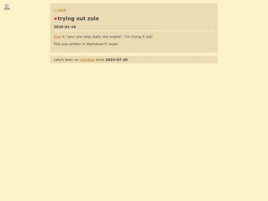 blog/zola screenshot