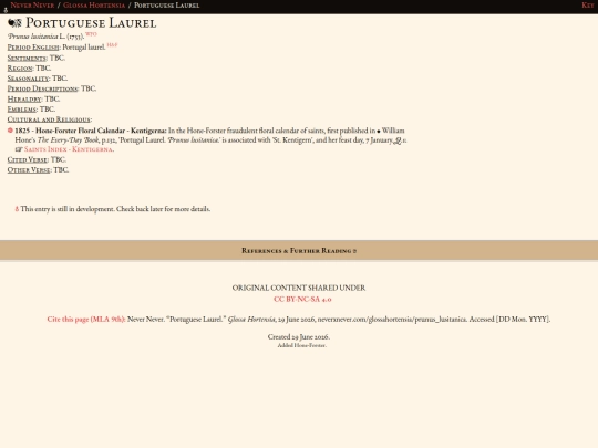 glossahortensia/prunus_lusitanica screenshot