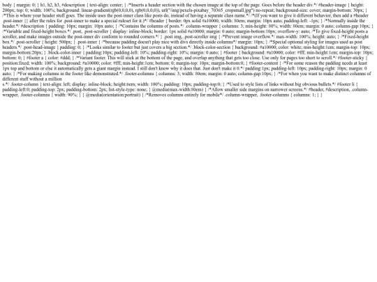 index screenshot