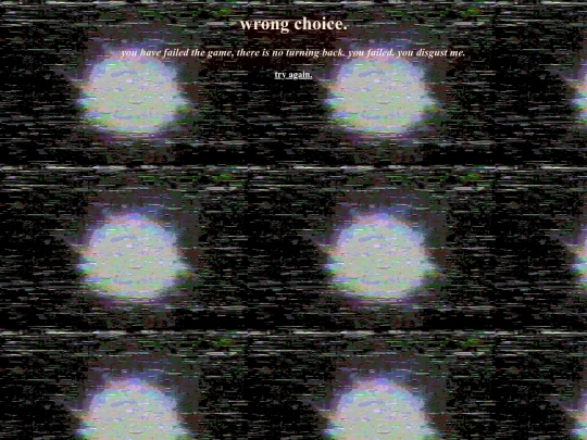 failure screenshot