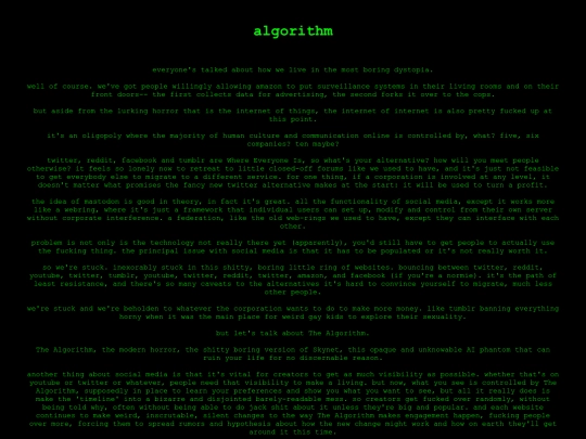 algorithm screenshot