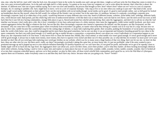 rants screenshot