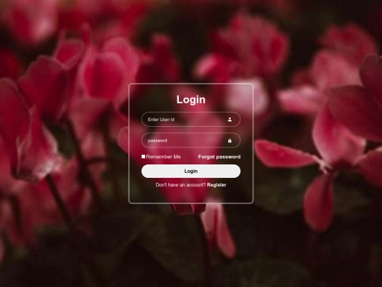 login/login screenshot