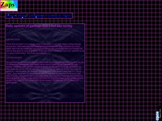 Zaps screenshot