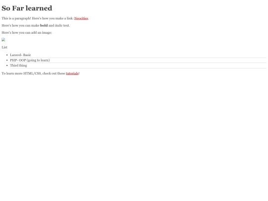 learned screenshot