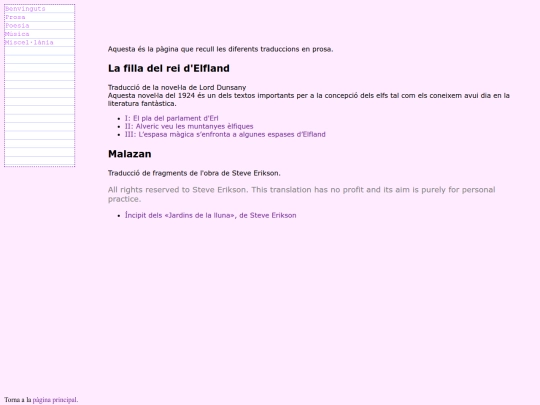 prosa screenshot
