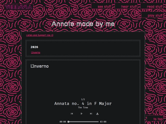 music/annate/list screenshot