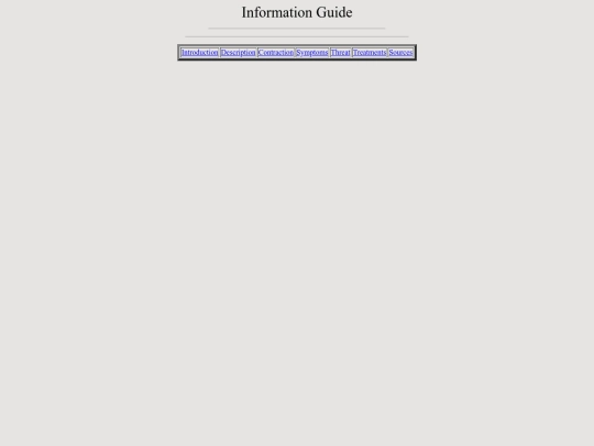 Menu screenshot