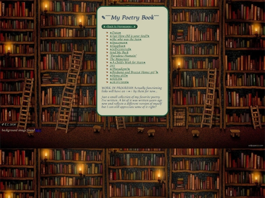 poetry screenshot