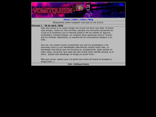 blog screenshot