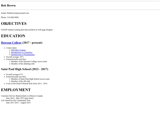 Lab 2/Lab2-myCV screenshot