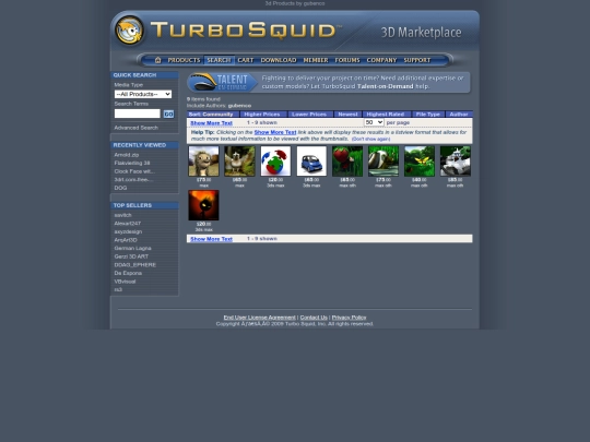 Search/Artists/gubenco screenshot