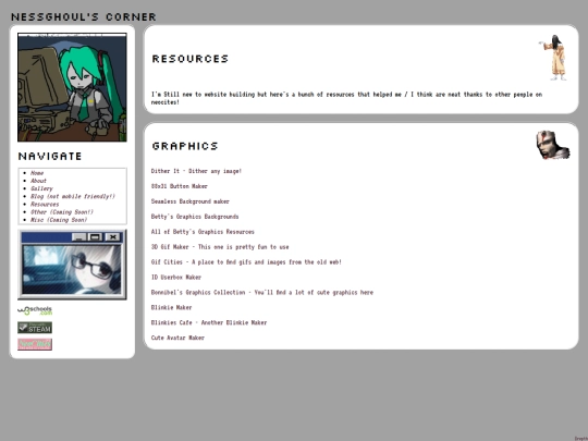 resources screenshot