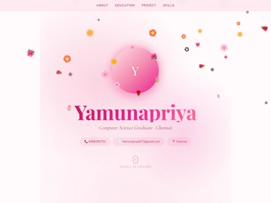 my portfolio screenshot