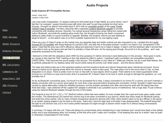 audio screenshot