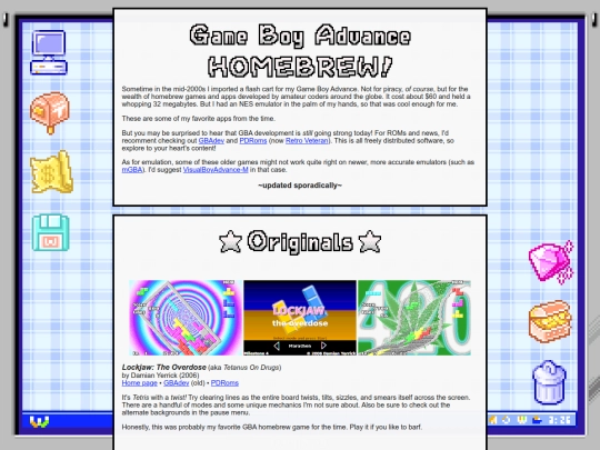 article/gba-homebrew screenshot