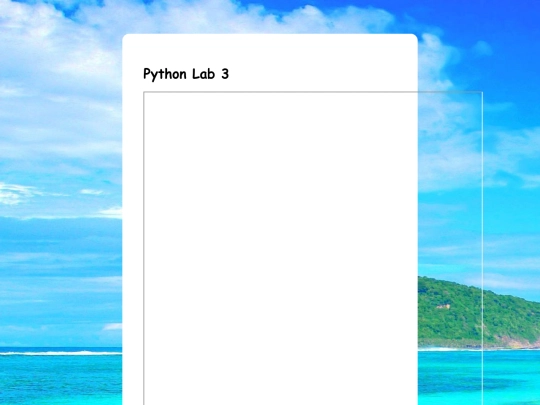 python/pythonlab3 screenshot