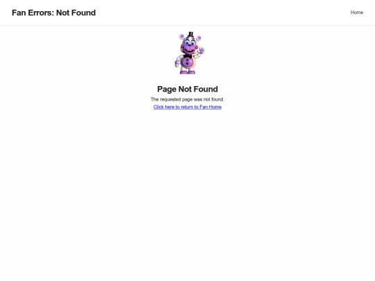 not_found screenshot