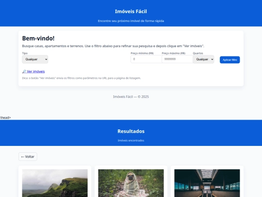 site_imoveis_html screenshot